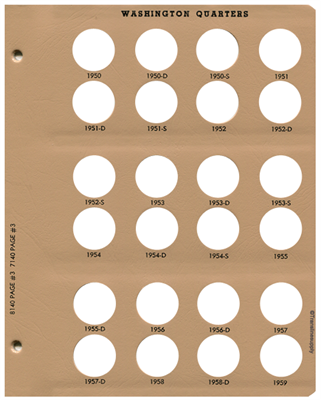 Washington Quarters with Proof Replacement Page 3