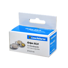 22.5mm - Coin Capsules (pack of 10)