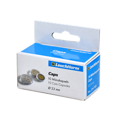 23mm - Coin Capsules (pack of 10)