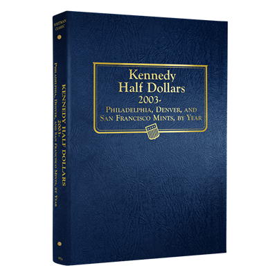 Kennedy Half Dollar Album 2003-2025 P, D & S