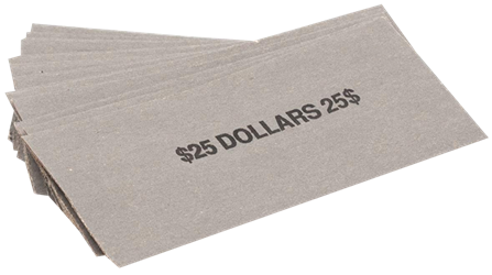 Flat Small Dollar Coin Wrappers