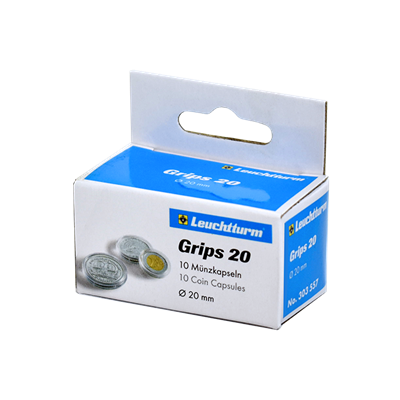 20mm - Coin Capsules (pack of 10)