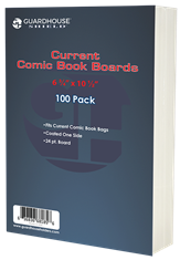 Current Comic Book Boards (6 3/4 x 10 1/2) - 100 Pack