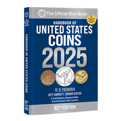 2025 Blue Book, Handbook of US Coins, Paperback
