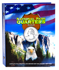 National Park Quarters Full Color Album P&D Mints