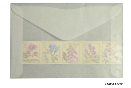 #4.5 Glassine Envelopes - Qty: 1000