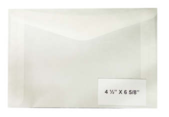 #8 Glassine Envelopes - Qty: 1000
