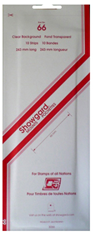 Showgard Mounts - 240mm Strips (Clear) - 66x240mm