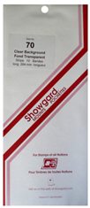 Showgard Mounts - 264mm Strips (Clear) - 70x264mm