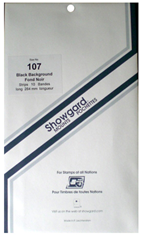 Showgard Showgard Mounts - 264mm Strips (Black) - 107x264mm