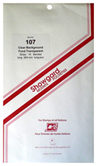 Showgard Showgard Mounts - 264mm Strips (Clear) - 107x264mm