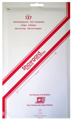 Showgard Showgard Mounts - 264mm Strips (Clear) - 137x264mm