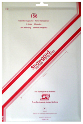 Showgard Showgard Mounts - 264mm Strips (Clear) - 158x264mm