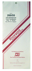 260x55 Showgard Blocks, Strips and Souvenir Sheets (Clear)