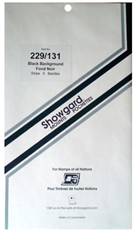 229x131 Showgard Blocks, Strips and Souvenir Sheets (Black)