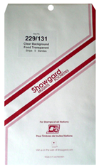 229x131 Showgard Blocks, Strips and Souvenir Sheets (Clear)