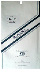 187x144 Showgard Blocks, Strips and Souvenir Sheets (Black)