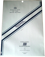 280x228 Showgard Blocks, Strips and Souvenir Sheets (Black)