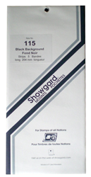 115 Showgard Strips Accomodation Range 264mm (Black)