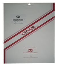 167 Showgard Strips Accomodation Range 264mm (Clear)
