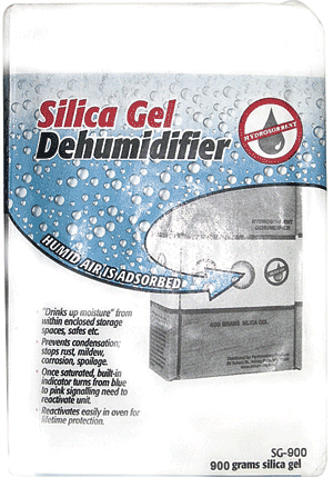 900 Gram Hydrosorbent Silica Gel Dessicant Dehumidifier