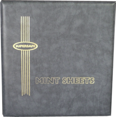 MA1 - Deluxe Mint Sheet Album, 100 Sheets (Grey)