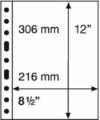 1 Pocket Grande Pages for Documents, Clear - GRANDE1C