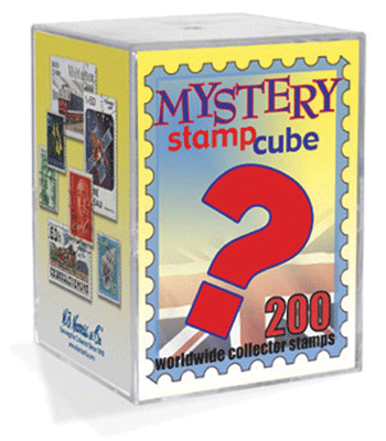 Worldwide Mystery Stamp Cube
