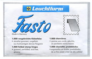 Fasto Folded Stamp Hinges - FASTO
