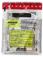 Tamper Evident 9x12 Clear "Deal" Bag - 100/pack