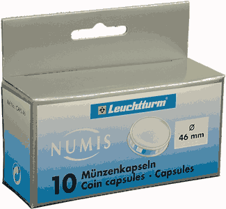 46mm - Coin Capsules (pack of 10)
