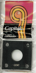 Capital Plastics 144 Coin Holder - Cent