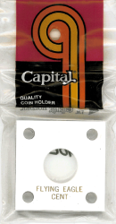 Capital Plastics 144 Coin Holder - Flying Eagle