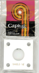 Capital Plastics 144 Coin Holder - Shield Nickel