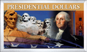 Presidential Dollar Frosty Case - 4 Hole