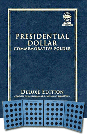 Deluxe Edition: Presidential Dollar Commemorative Folder P & D