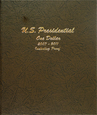 Presidential Coins 2007-2011 Vol 1, P&D with proof