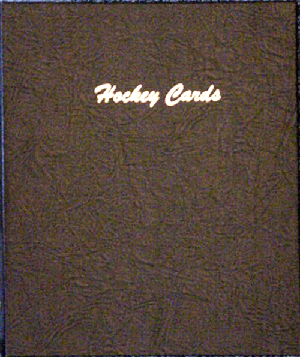 Hockey Cards 15 pages vinyl 4 pockets