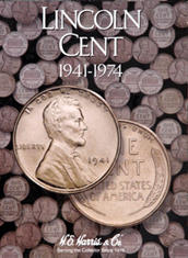 Lincoln Cent Folder #2 1941-1974