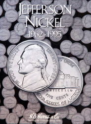Jefferson Nickels Folder #2 1962-1995