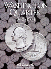 Washington Quarters Folder #2, 1948-1964