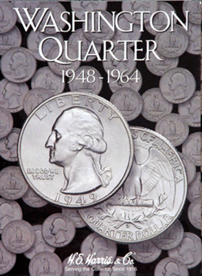 Washington Quarters Folder #2, 1948-1964