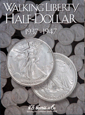 Walking Liberty Half Dollar #2 Folder 1937-1947