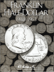 Franklin Half Dollar Folder 1948-1963
