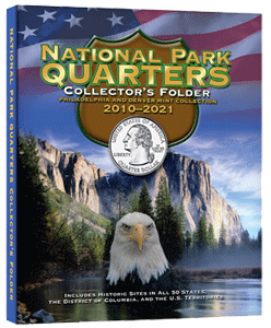 National Park Quarters 4 Panel Cushioned Folder