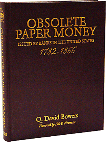 Obsolete Paper Money - Leather Cover