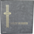 Deluxe Mint Sheet Binder Only (Grey)