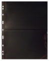 2 Pocket Grande Pages for Extra Large Notes, Black - GRANDE2S