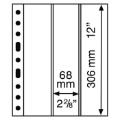 3 Vertical Grande Pages, Clear