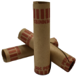 Preformed Tube Coin Wrappers - Cent